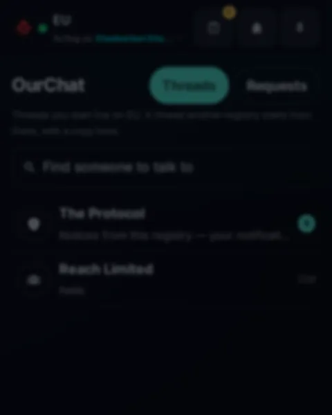 Pocket · a thread: the top of the console page /pocket/ourchat, open for the whole page